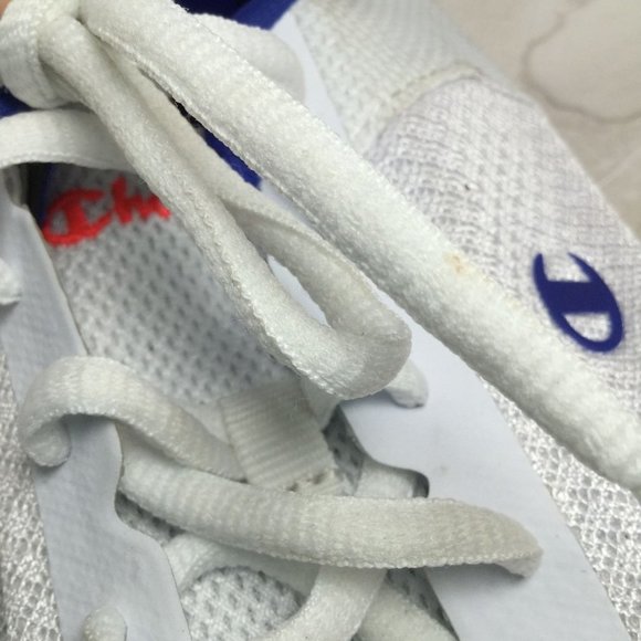 Champion Women Gusto Sneakers Activewear White/Orange Size 9 - Picture 9 of 15